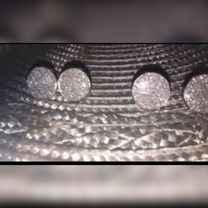 14MM Sterling silver stud earrings